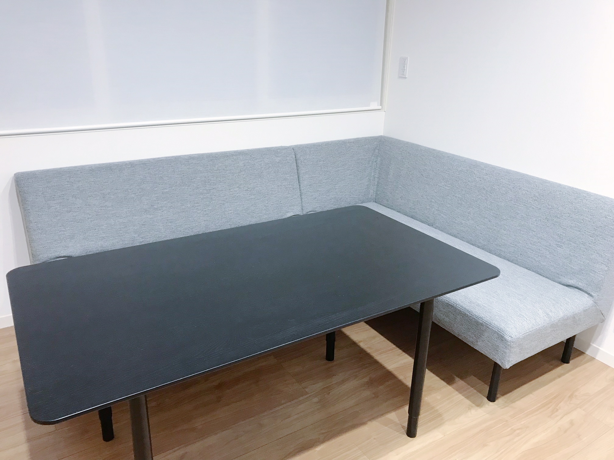 Ikeaのテーブルをソファダイニング用にカスタマイズした方法 べこメモランダム すっきり暮らす共働き生活 家づくりと暮らしのブログ